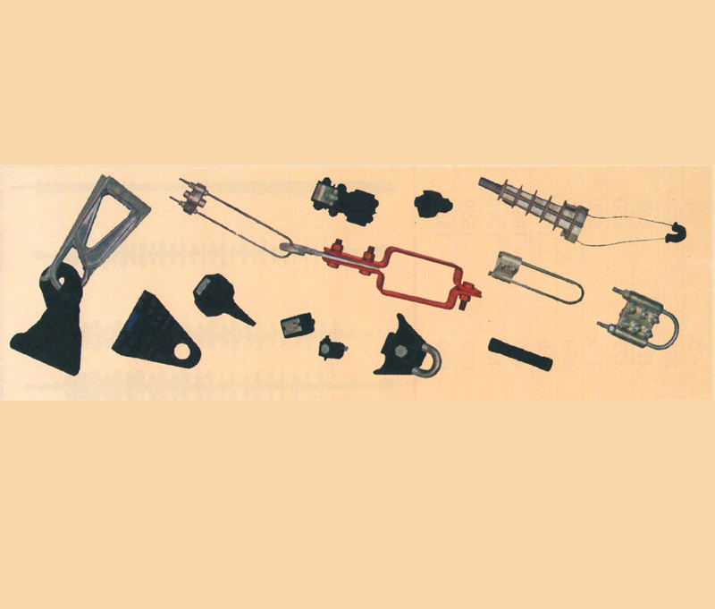 Transmission Line Materials – Complete Transmission Line Materials & Hardware, Hot Dip Galvanized Fittings, Heavy Duty Quality for Power Projects